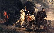 Artur Grottger The Escape of Henry of Valois from Poland. oil painting